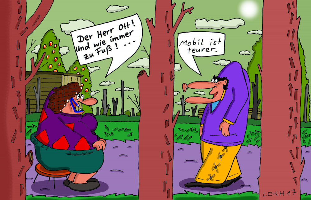 Cartoon: Herr Ott 1