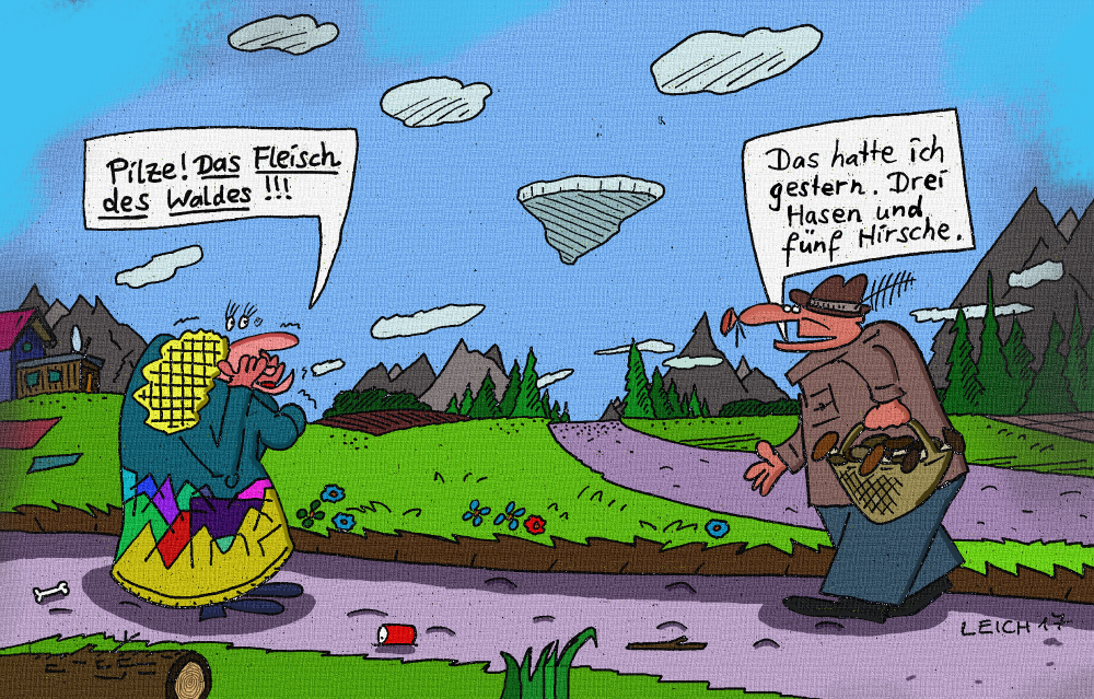 Cartoon: Entzücken 1