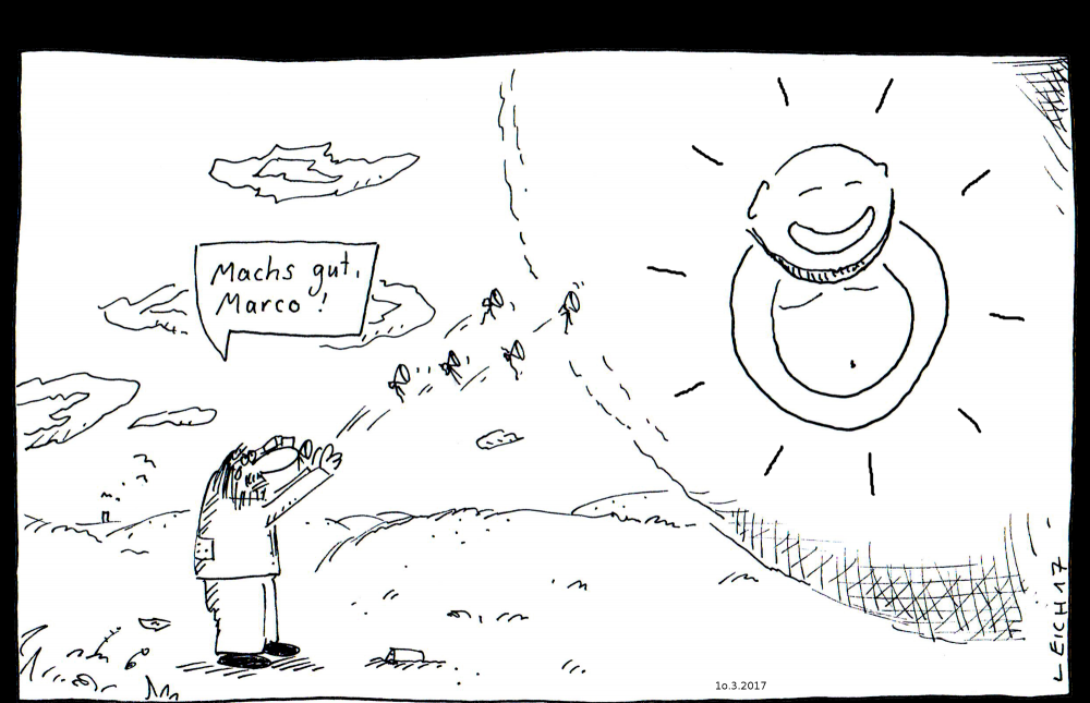 Cartoon: Machs gut 1