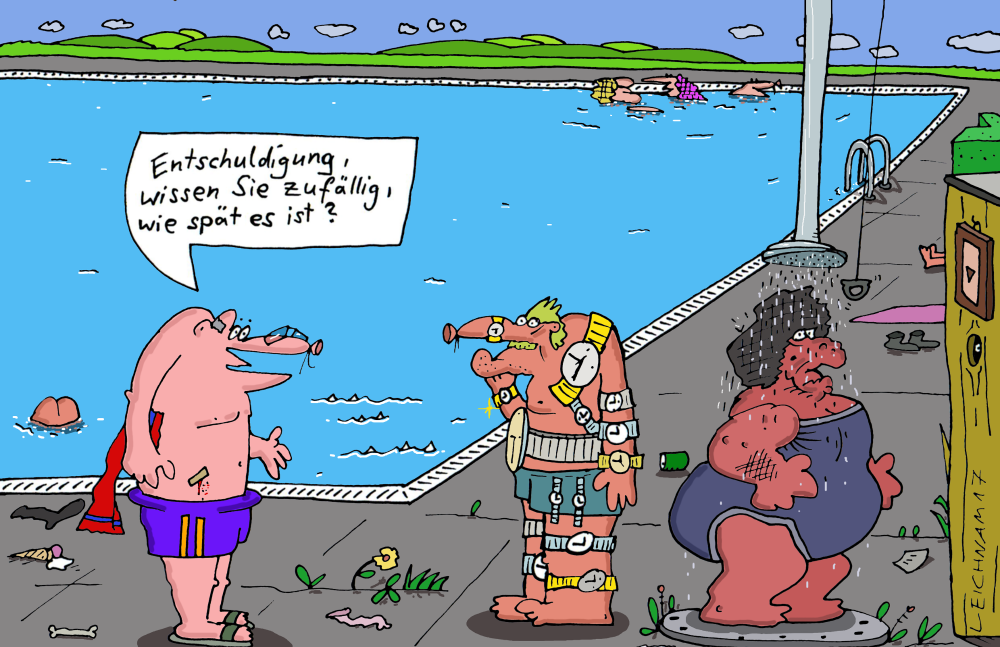 Cartoon: Freibaaad! 1