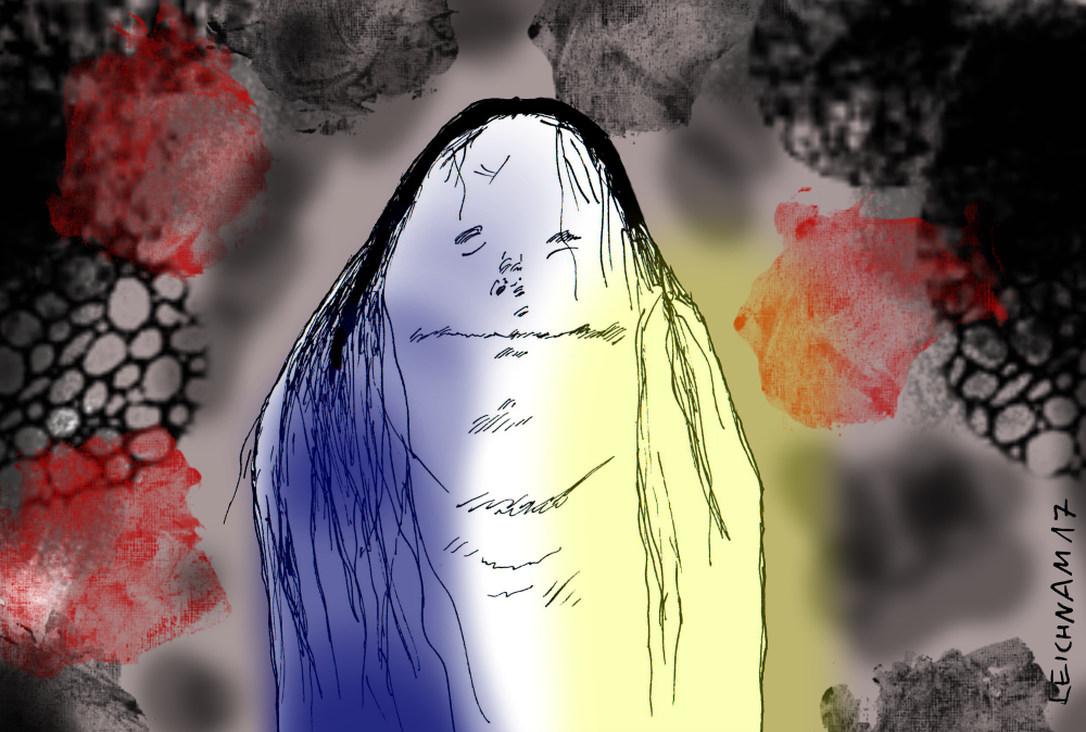 Illustration: Junge Frau 1
