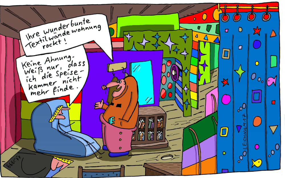 Cartoon: Textil 1