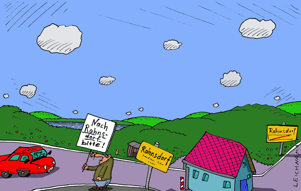Cartoon: Anhalter 1
