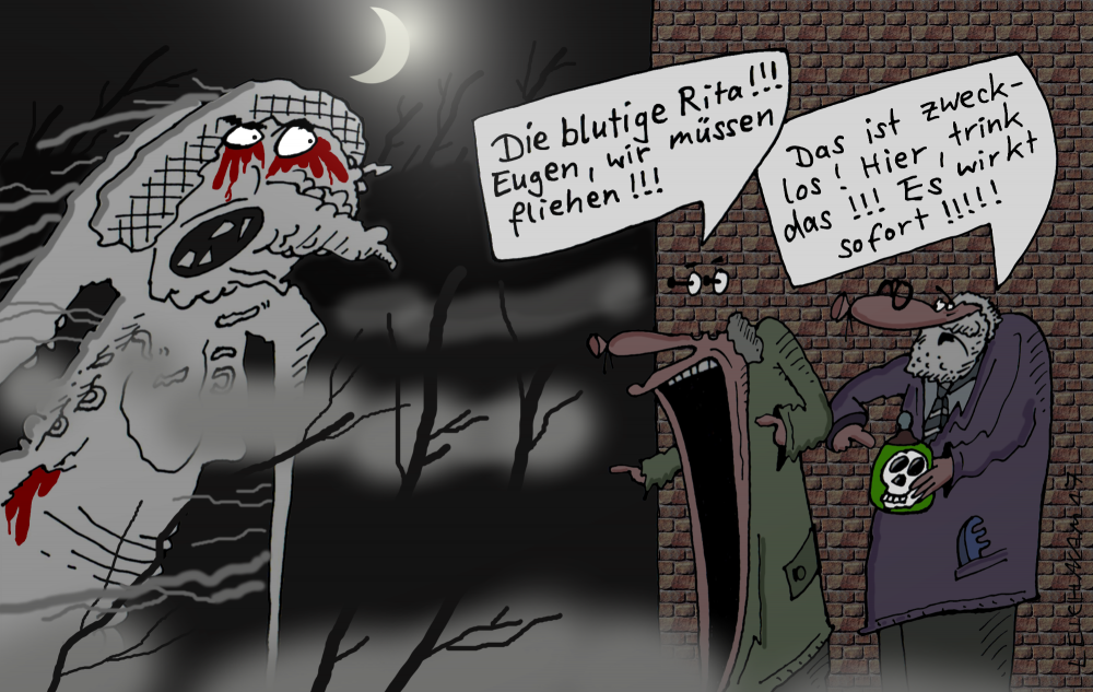 Cartoon: Spuk 1