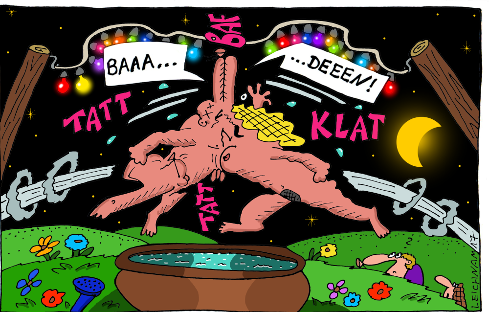 Cartoon: BADEN! 1