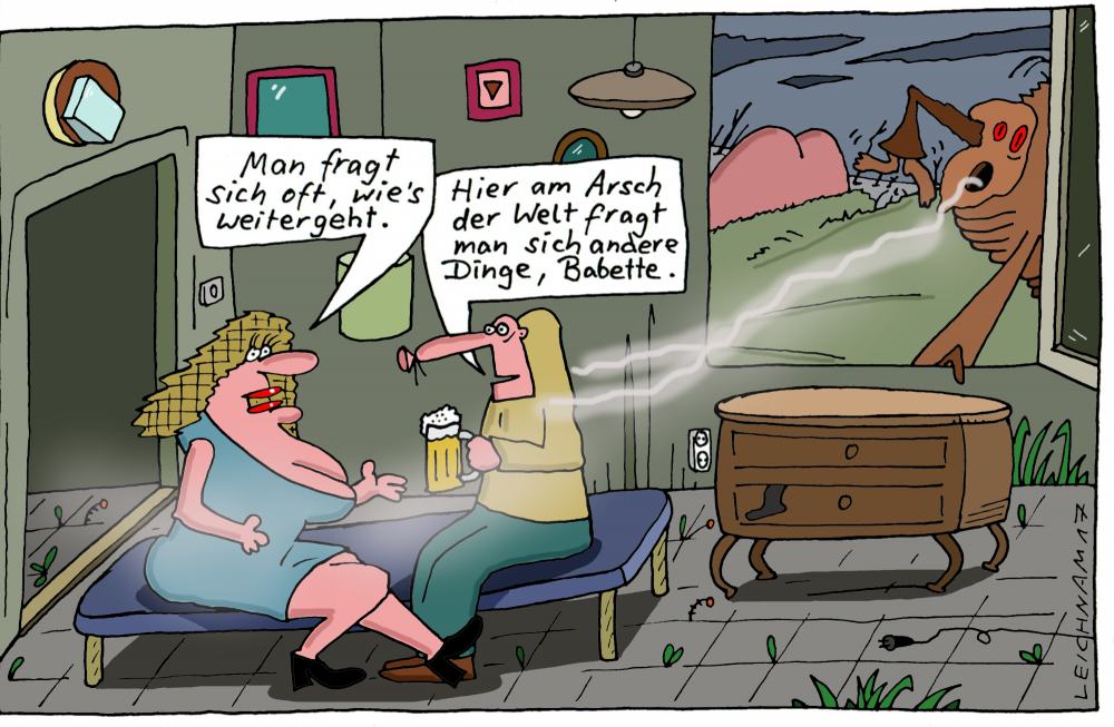 Cartoon: Wohnung 1