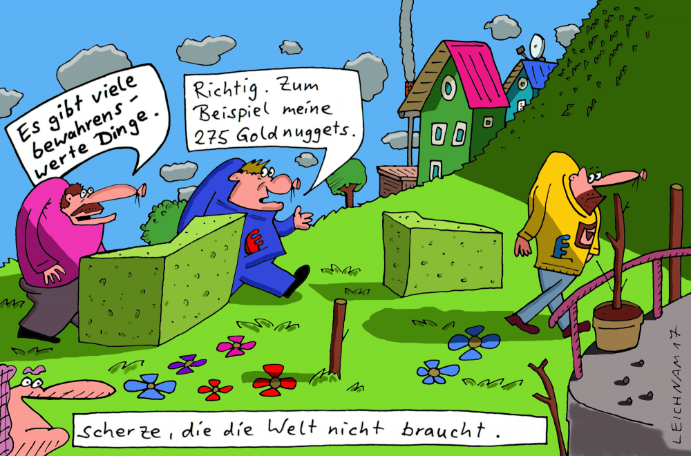 Cartoon: Richtig. 1