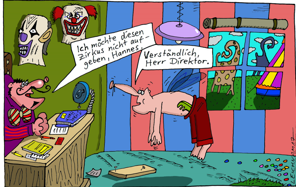 Cartoon: Hannes 1