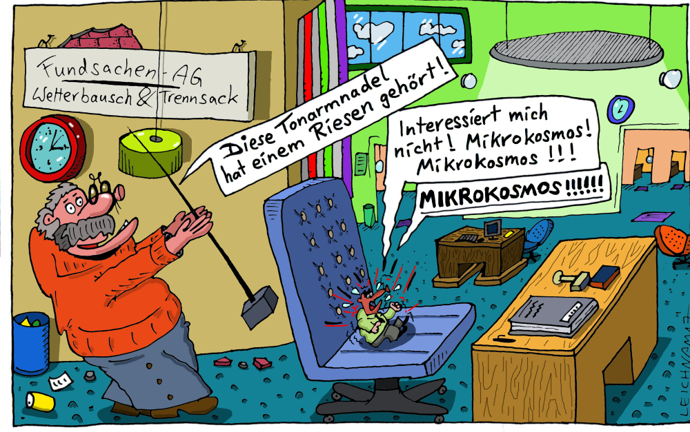 Cartoon: Fundsachen 1