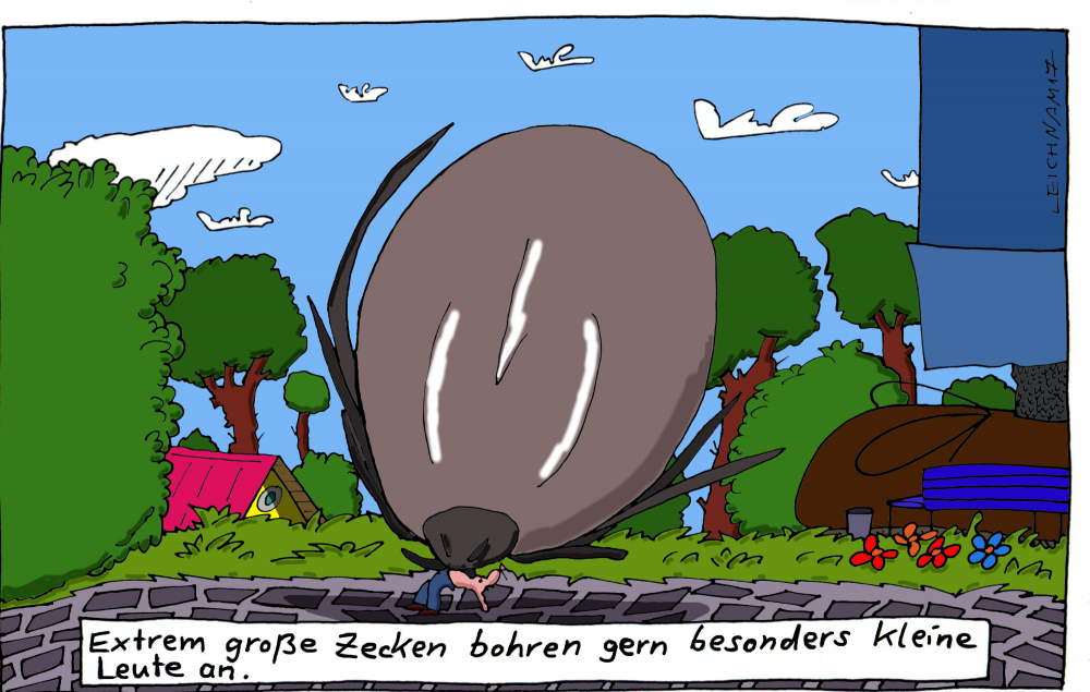Cartoon: Am Wegesrand 1