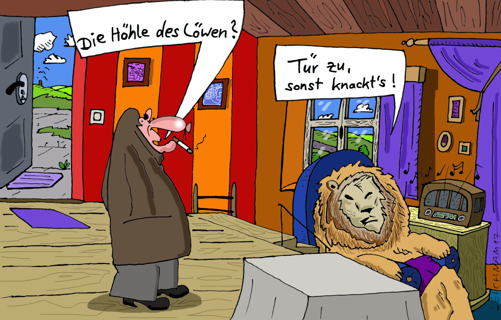 Cartoon: Höhle 1