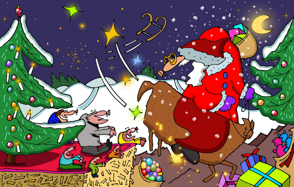 Illustration: Weihnacht 1