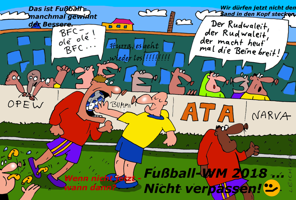 Cartoon: DAS IST FUSSBALL!!! 1