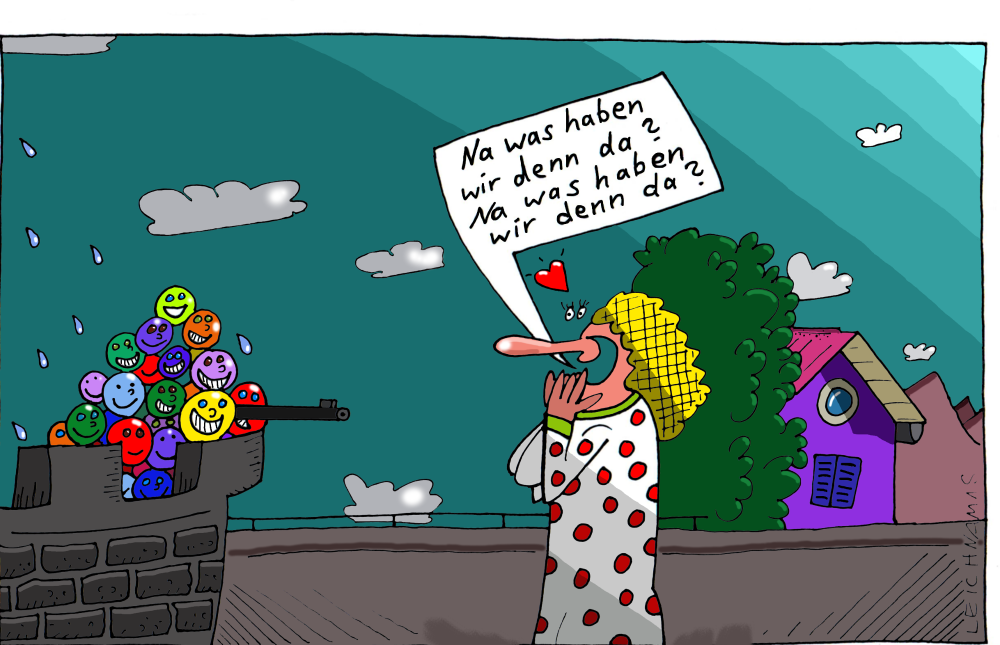 Cartoon: Ehrlich entzückt 1