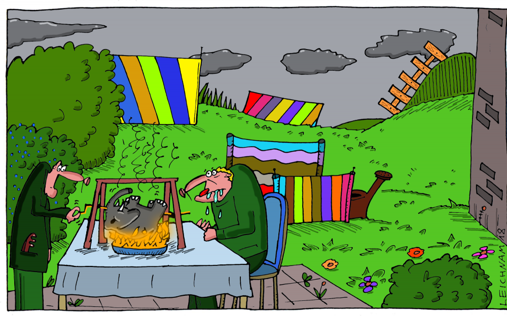 Cartoon: Ohne Worte 1