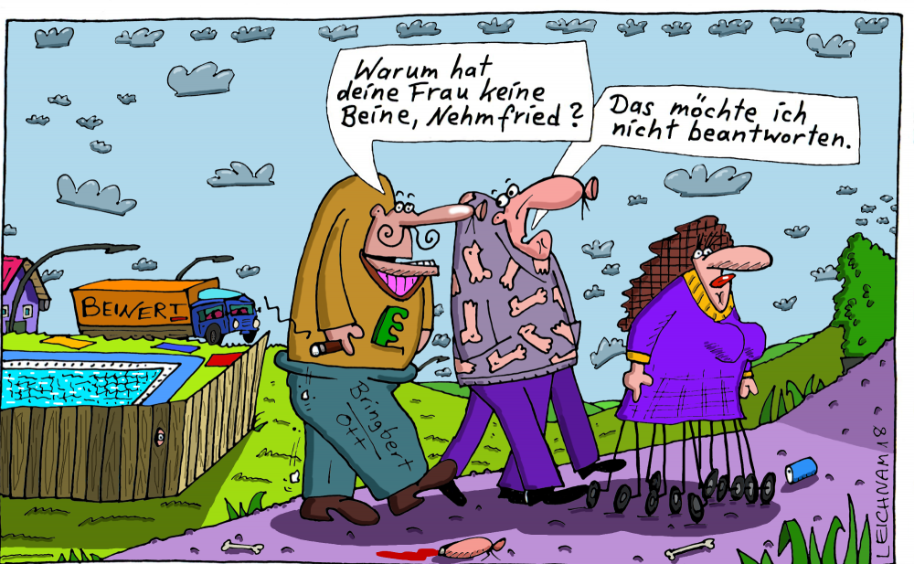 Cartoon: Warum? 1