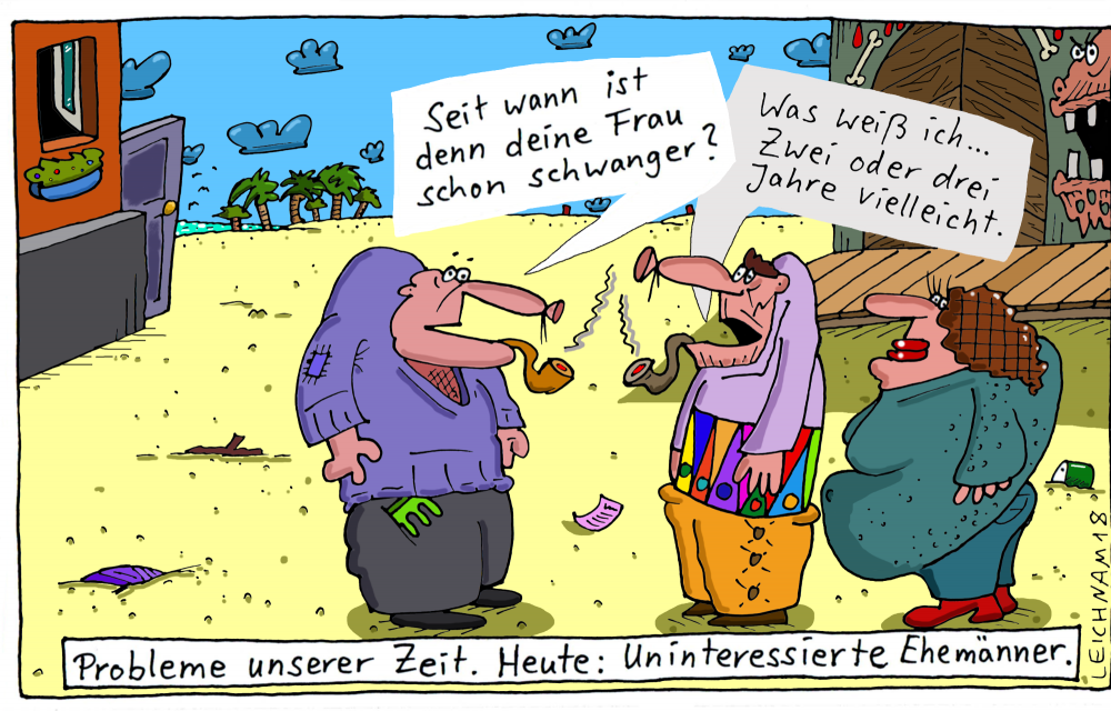 Cartoon: Sandige Gegend 1