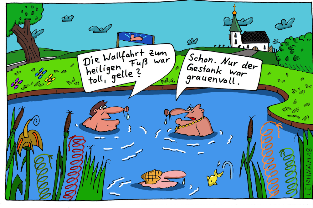 Cartoon: schon 1