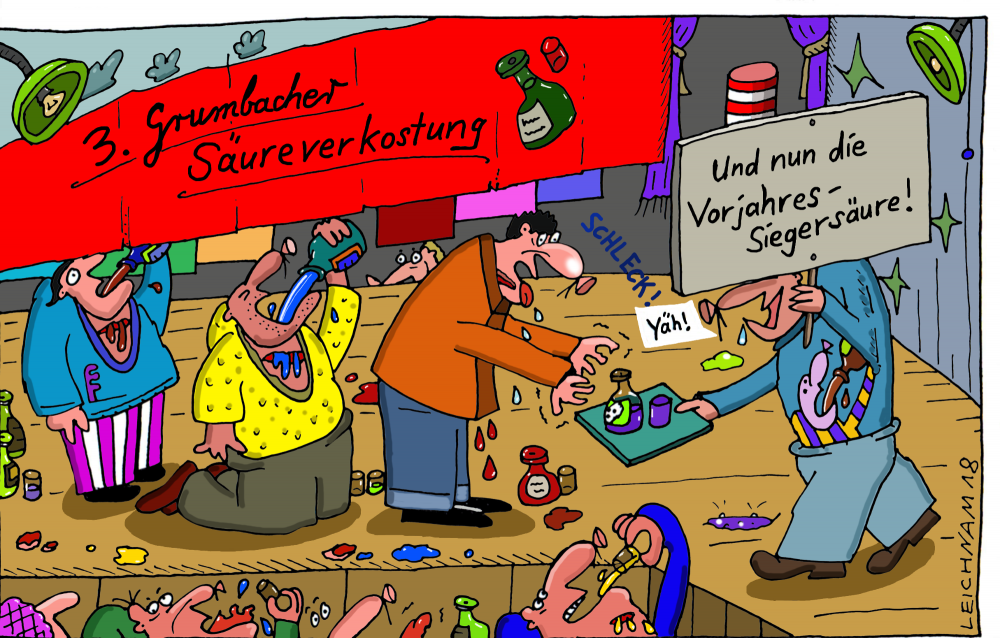 Cartoon: In Grumbach 1