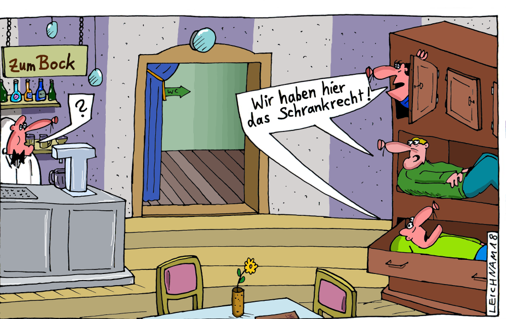 Cartoon: Kneipe 1