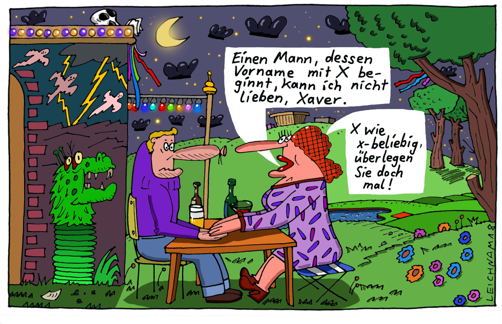 Cartoon: Der Mann 1
