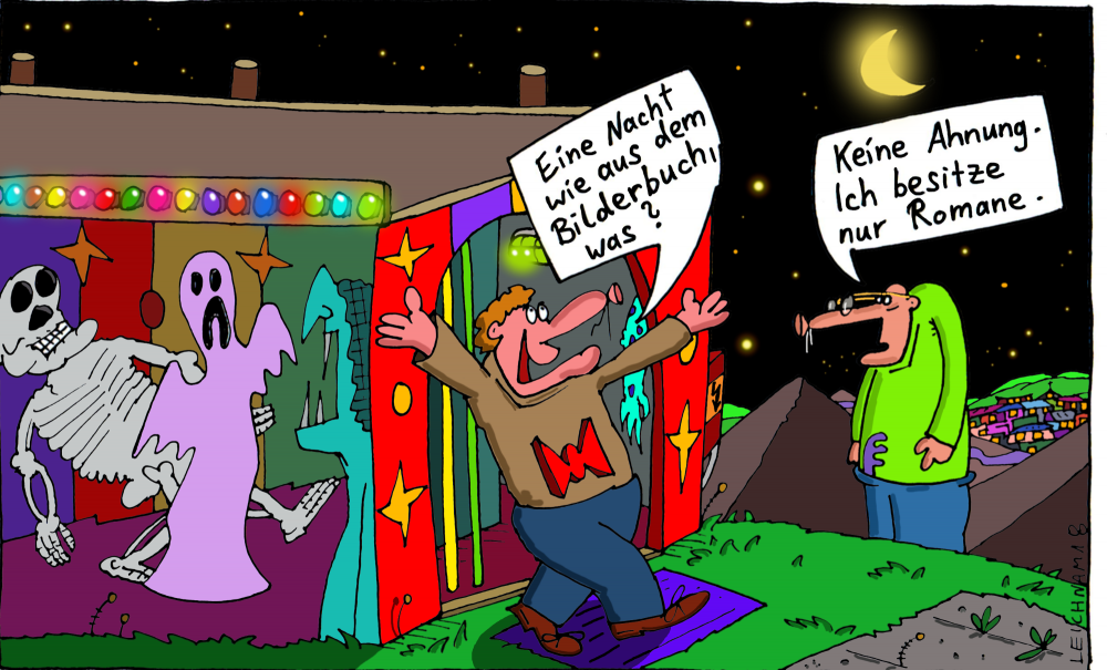 Cartoon: Nacht 1