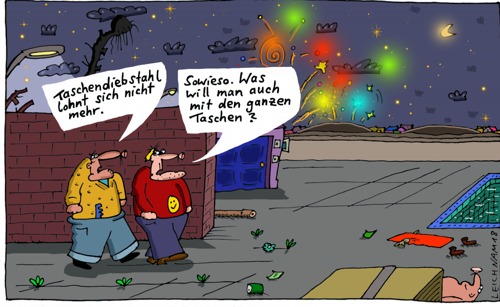 Cartoon: Sowieso. 1