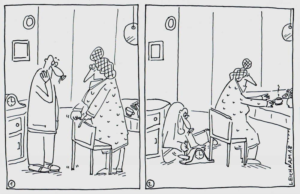Cartoon: Am Nachmittag 1