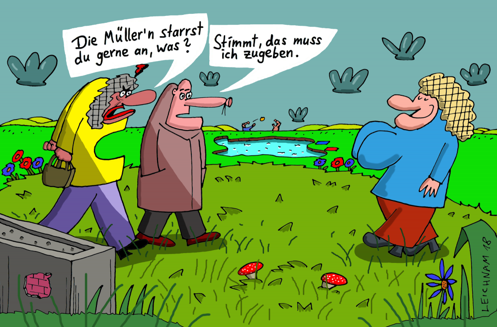Cartoon: Augen 1