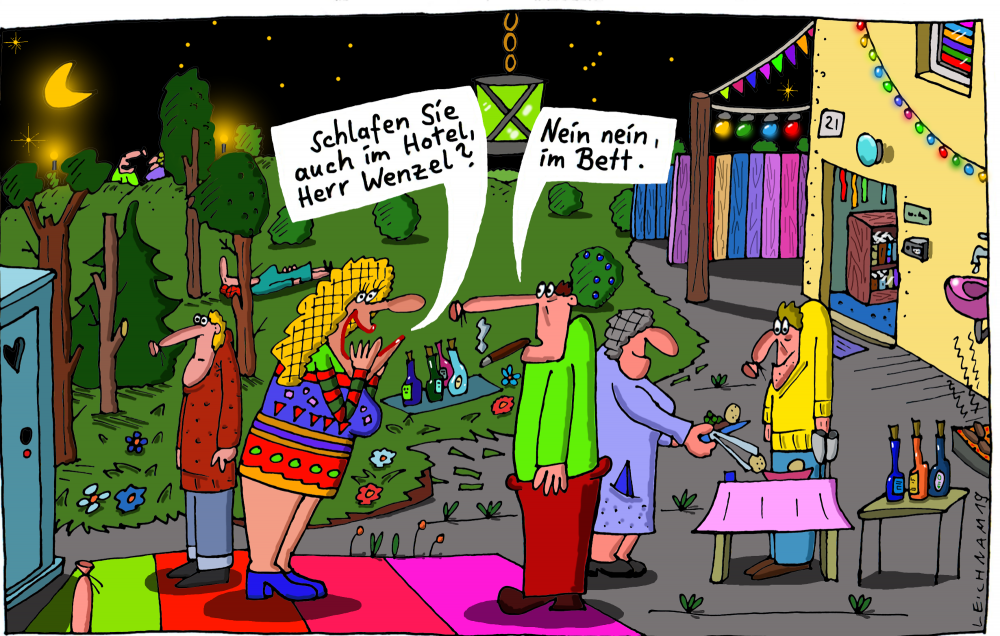 Cartoon: Sommerfest 1