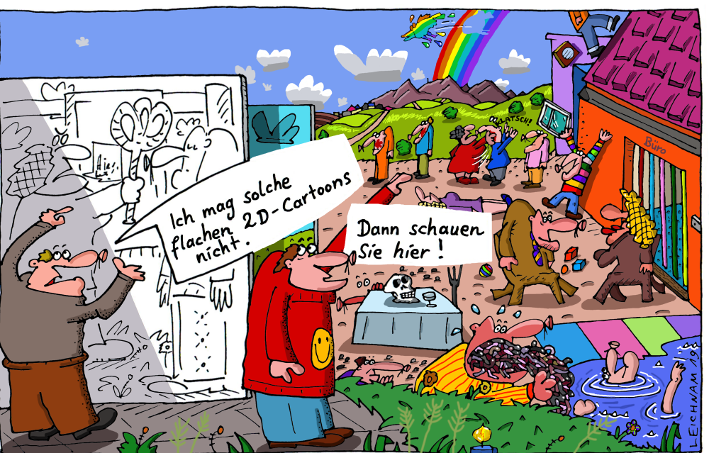 Cartoon: Antipathie 1