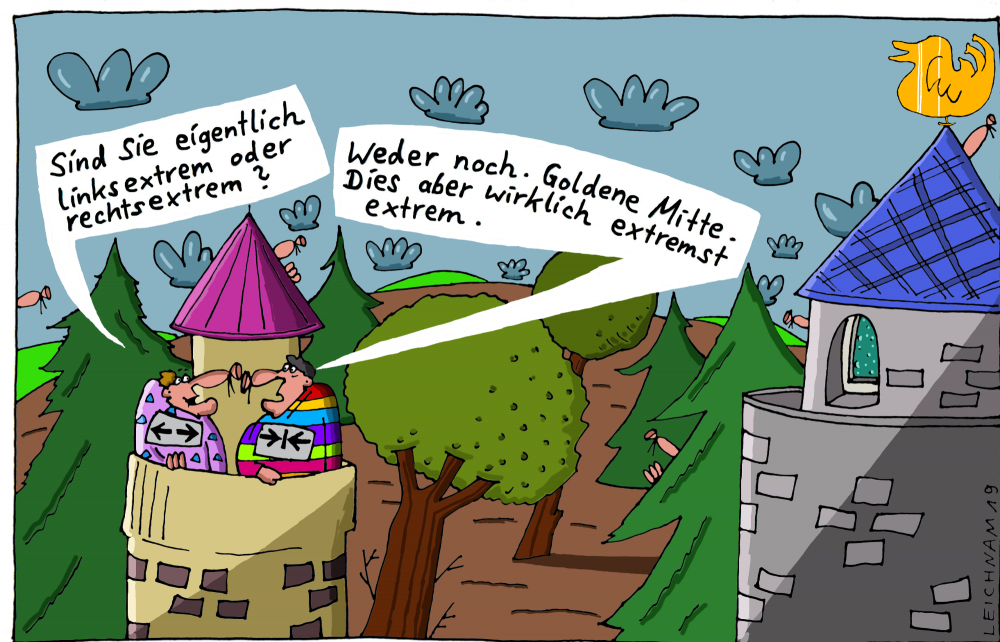 Cartoon: Zwei Herren 1