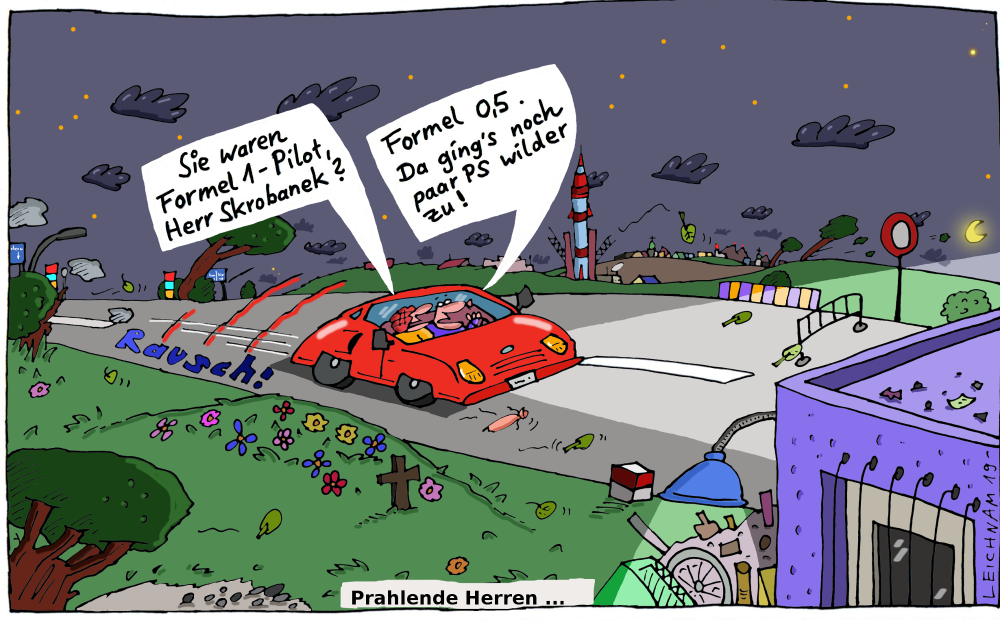 Cartoon: Formel 1