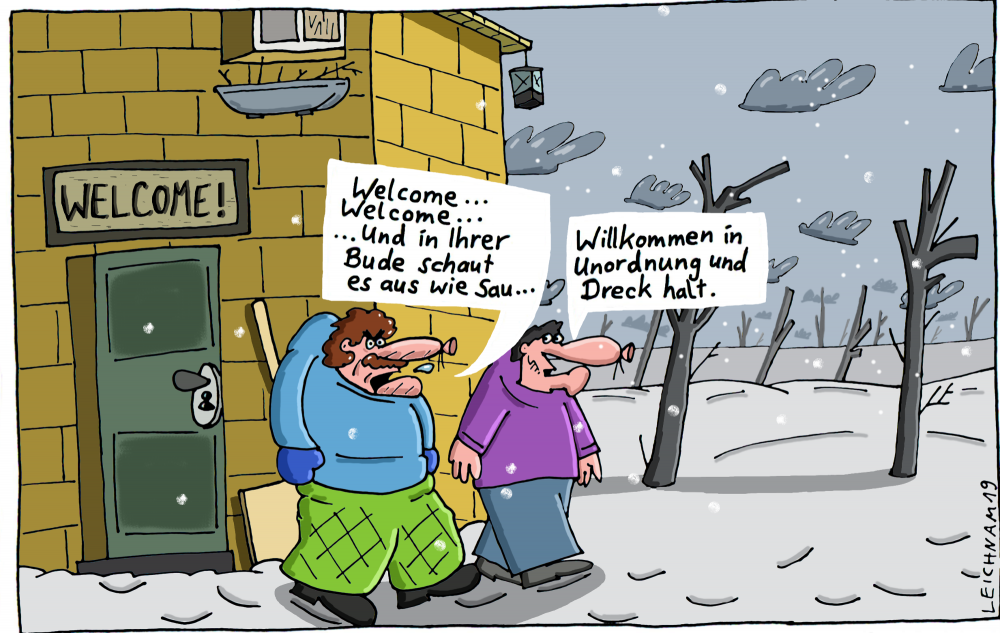 Cartoon: verärgert 1