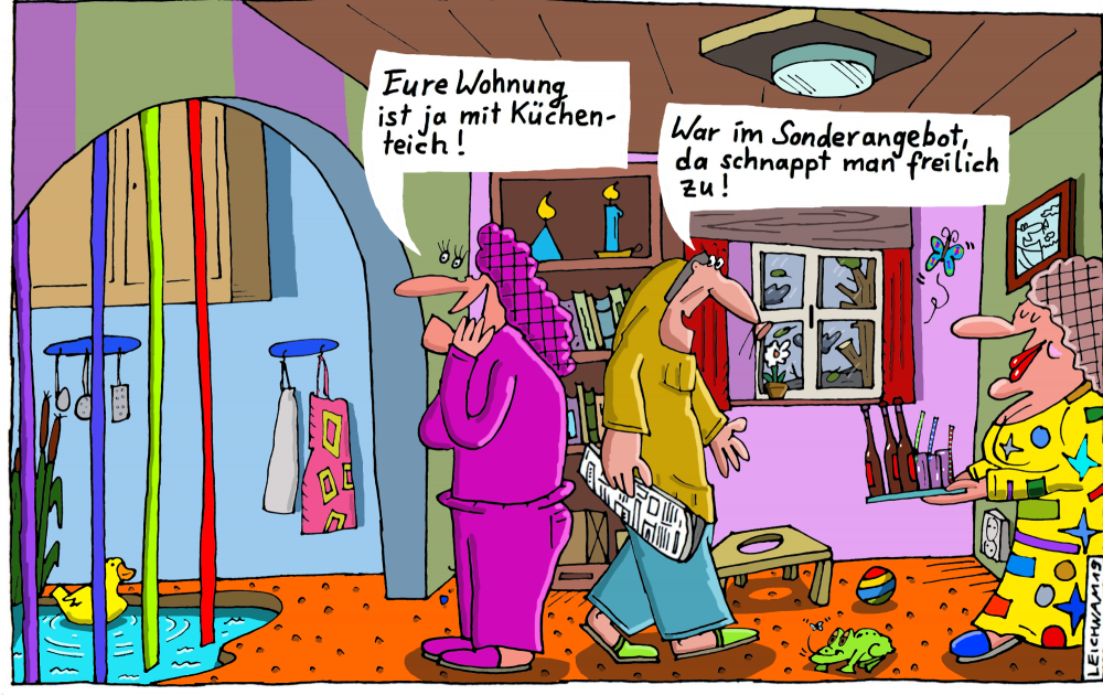 Cartoon: entzückt 1