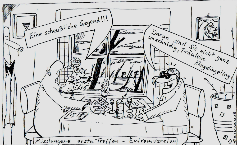 Cartoon: Liebelei 1