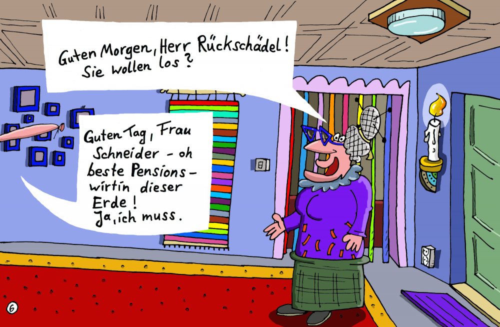Comic: E. Rückschädel 8 6
