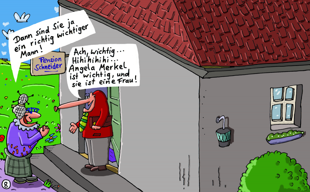 Comic: E. Rückschädel 8 8