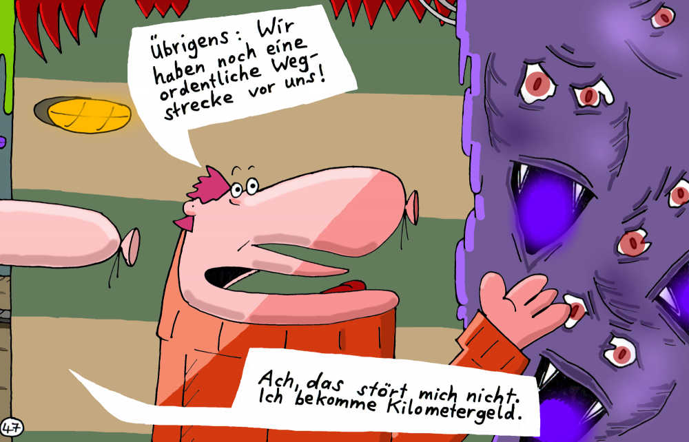 Comic: E. Rückschädel 8 47