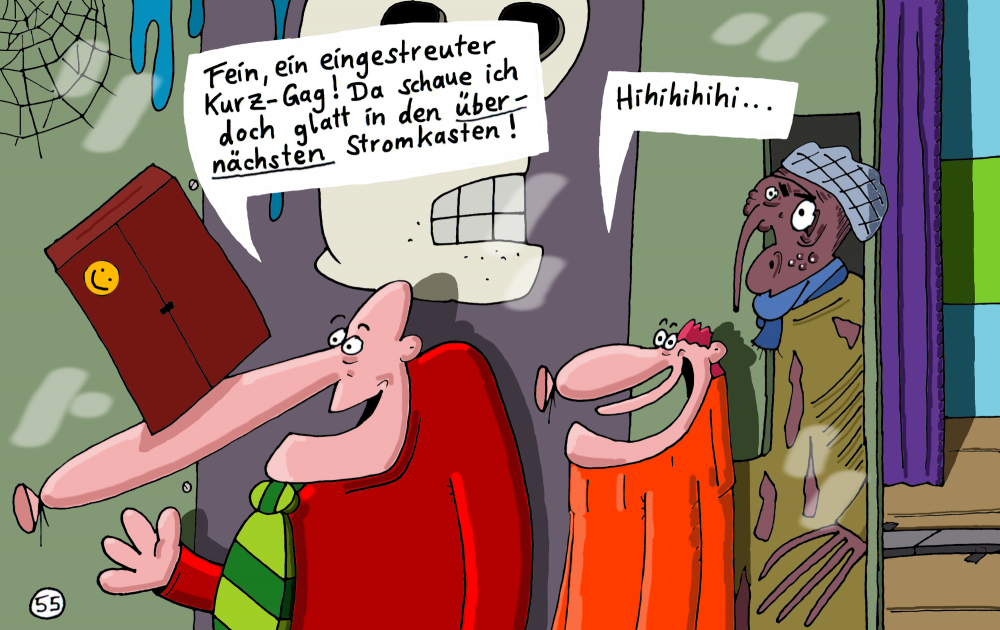 Comic: E. Rückschädel 8 55
