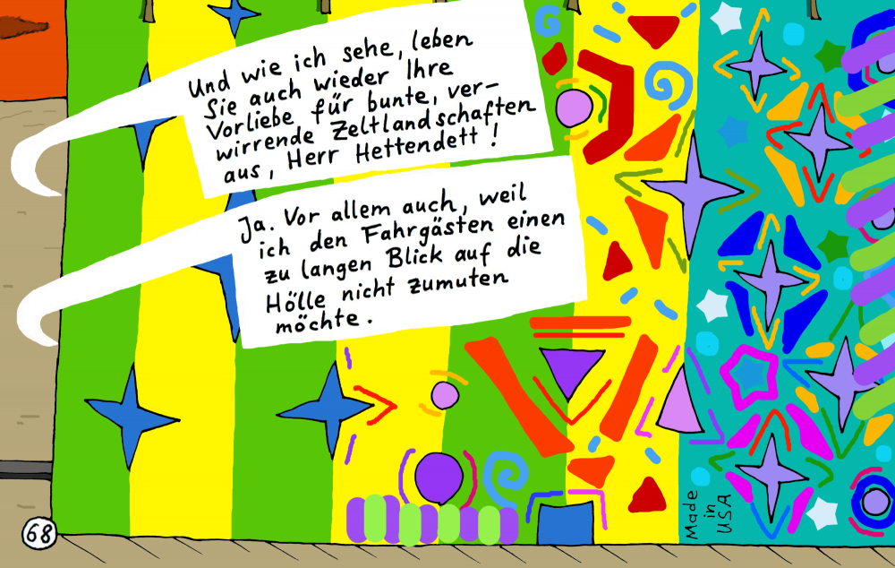 Comic: E. Rückschädel 8 68