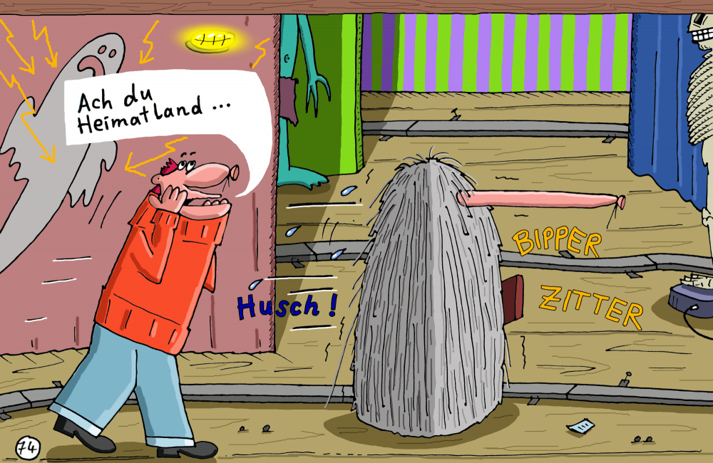 Comic: E. Rückschädel 8 74