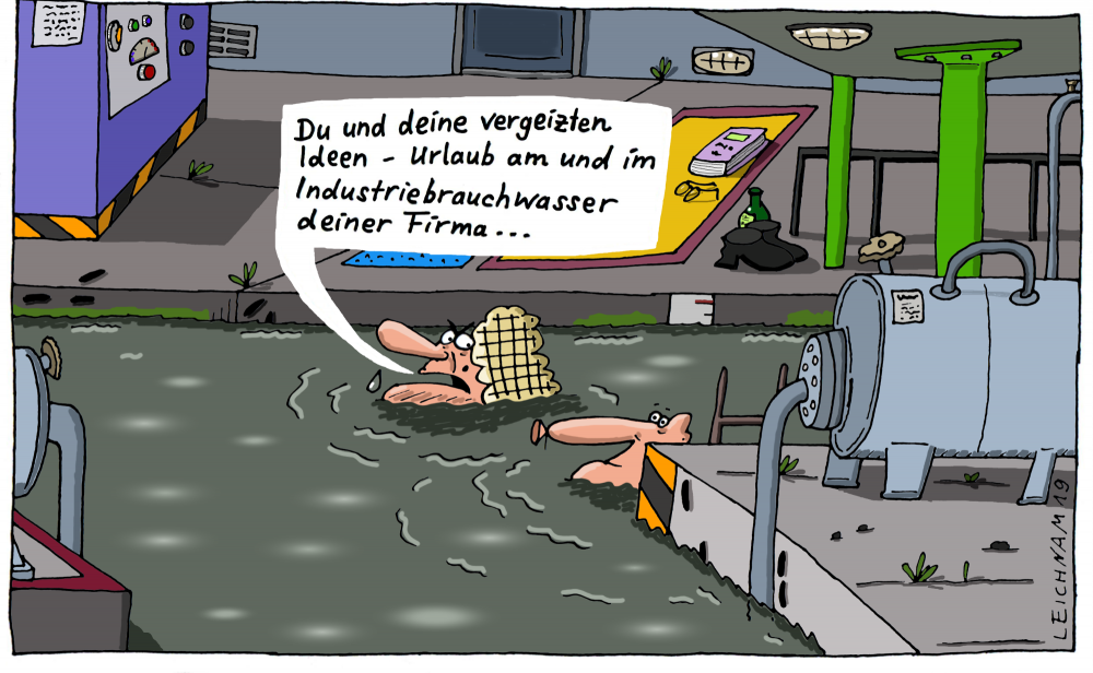 Cartoon: unzufrieden 1