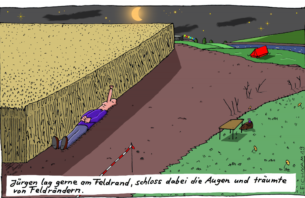 Cartoon: Landschaft 1