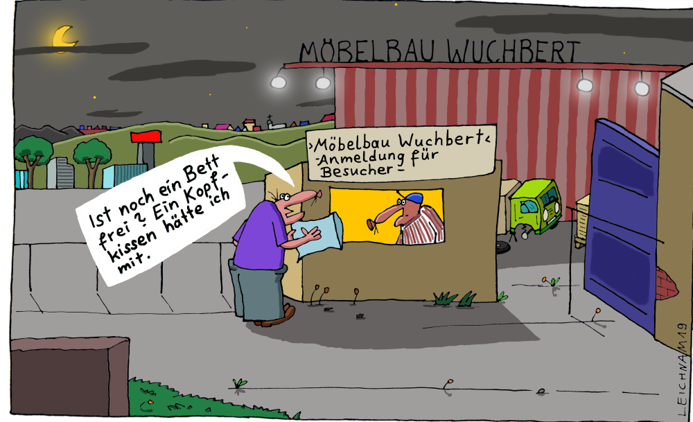 Cartoon: Anfrage 1