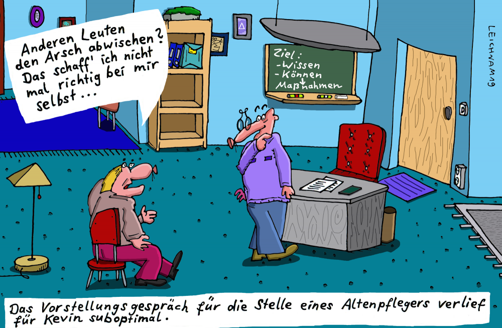 Cartoon: Hmm ... 1