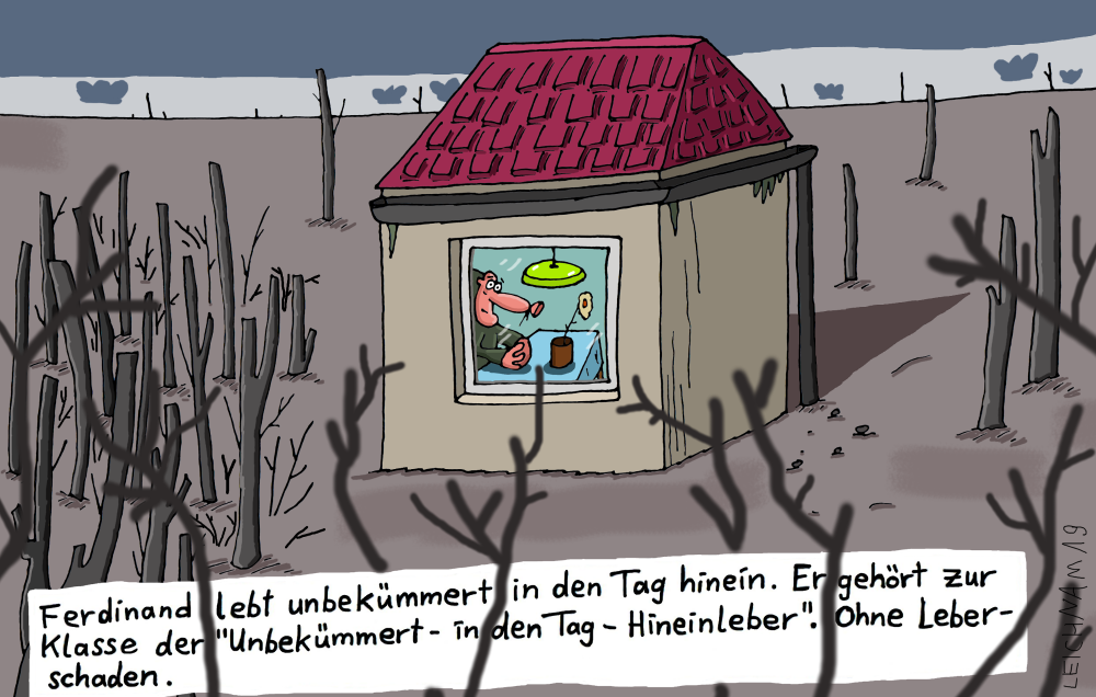 Cartoon: Tag 1