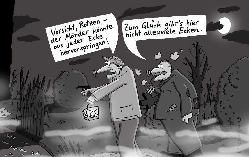 Cartoon: Vorsicht! 1