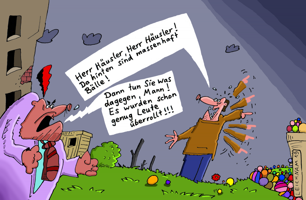 Cartoon: Häusler 1