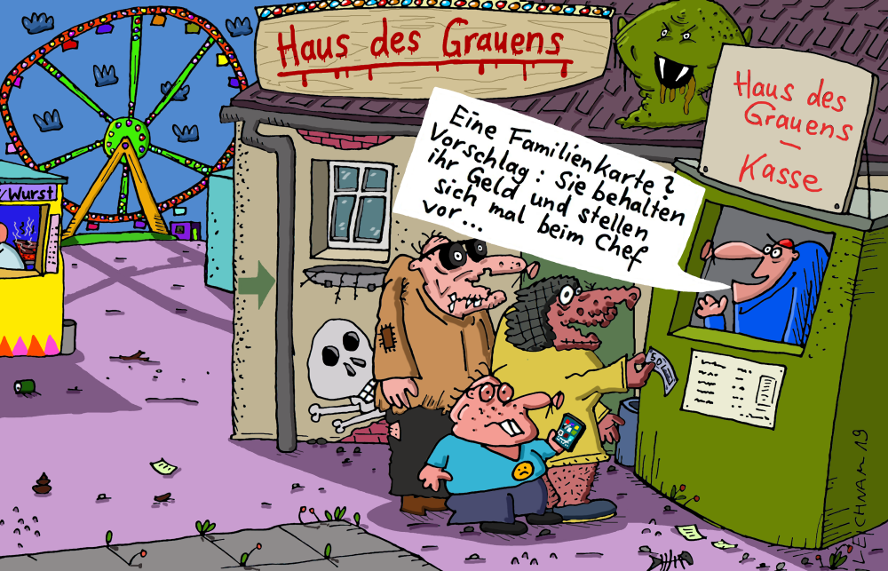 Cartoon: Rummelplatz 4 1
